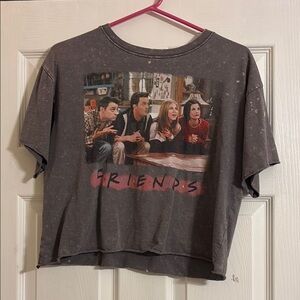 Gray Friends Graphic T-Shirt